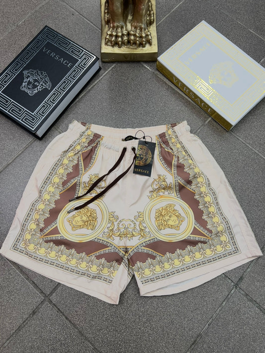 Versace Μαγιό Beige/Gold Swimwear
