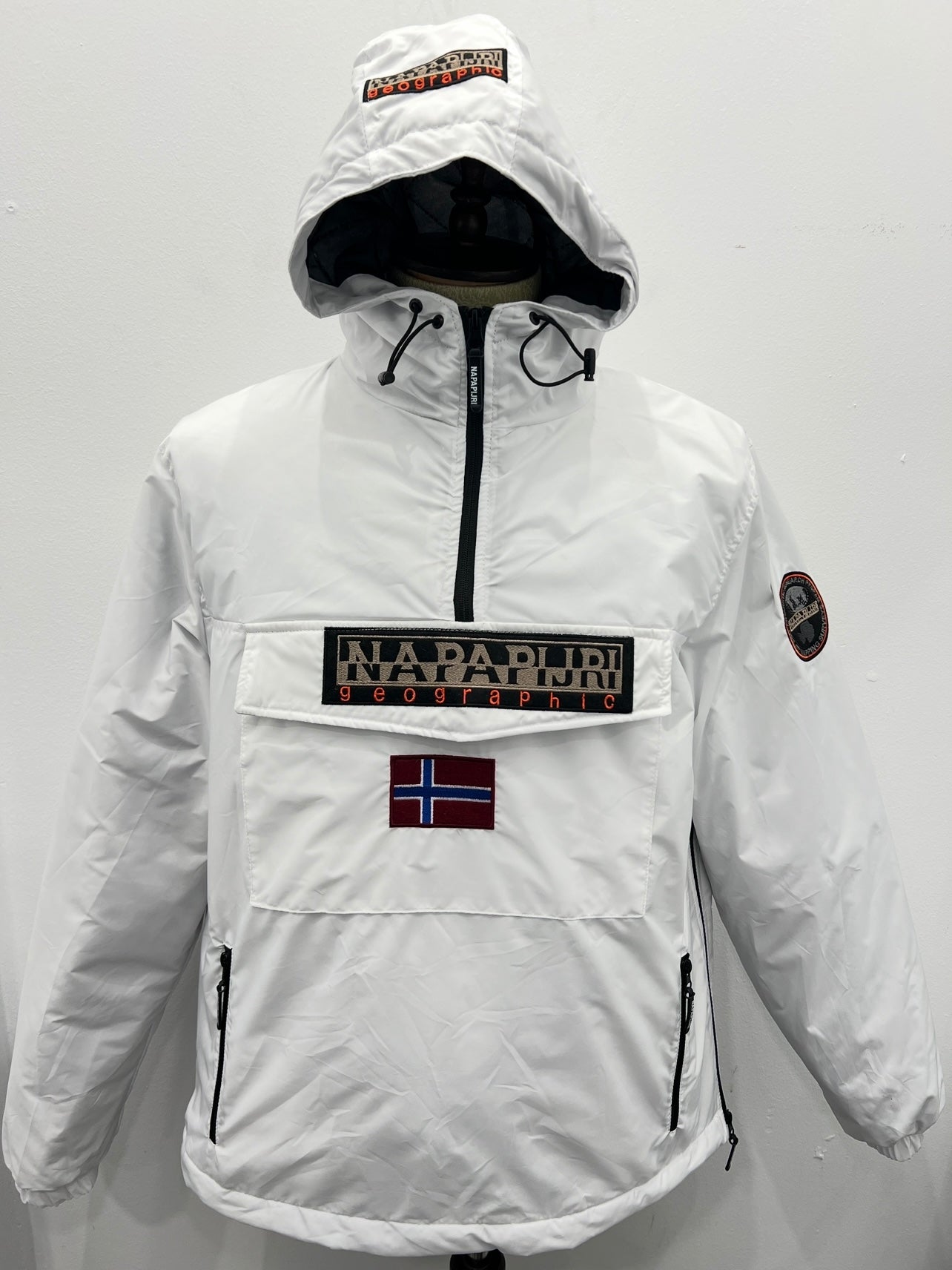 Jacket Άσπρο Napapijri Kangaroo