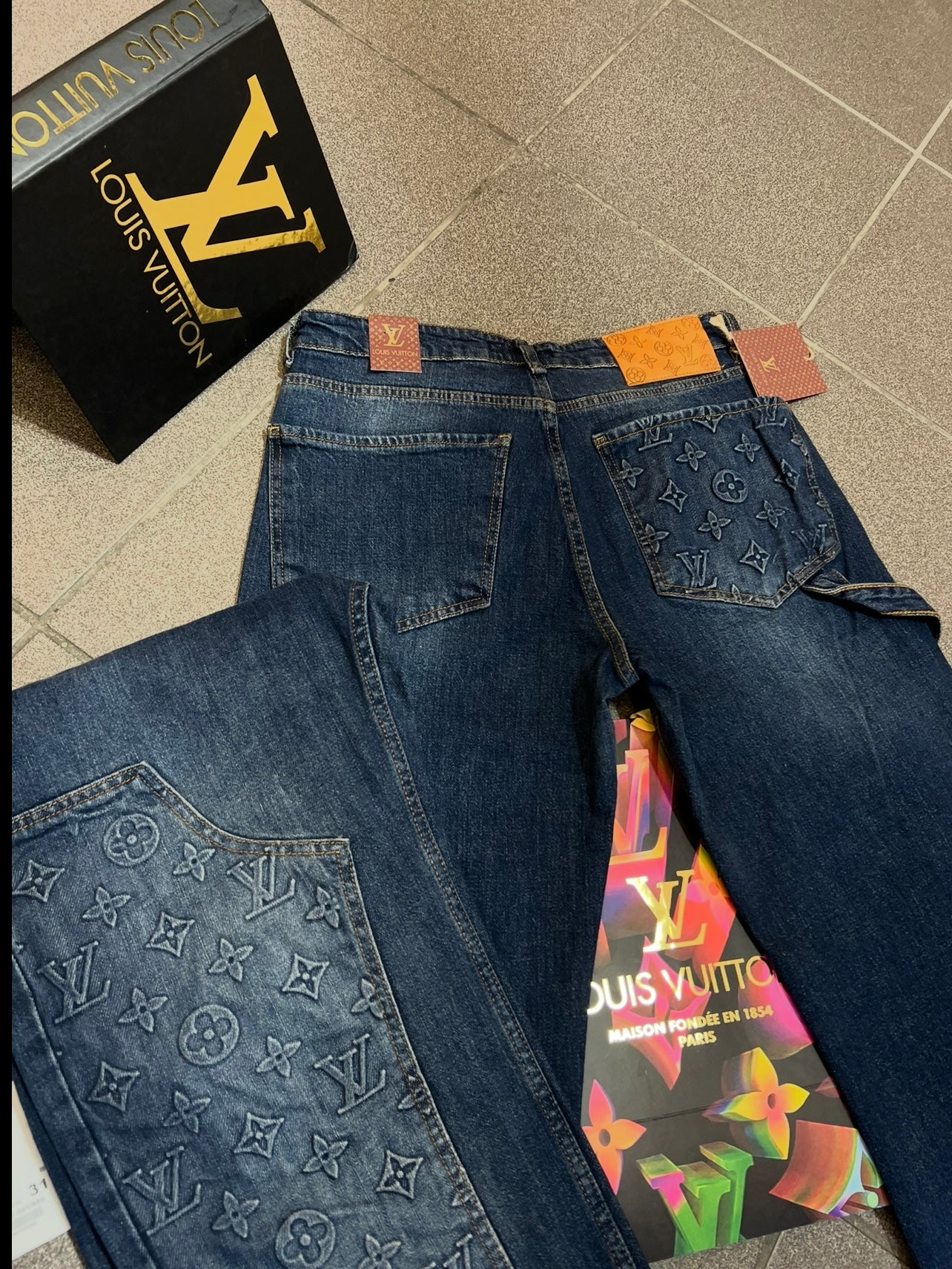 Jean Παντελόνι LsVn Denim Blue Buggy