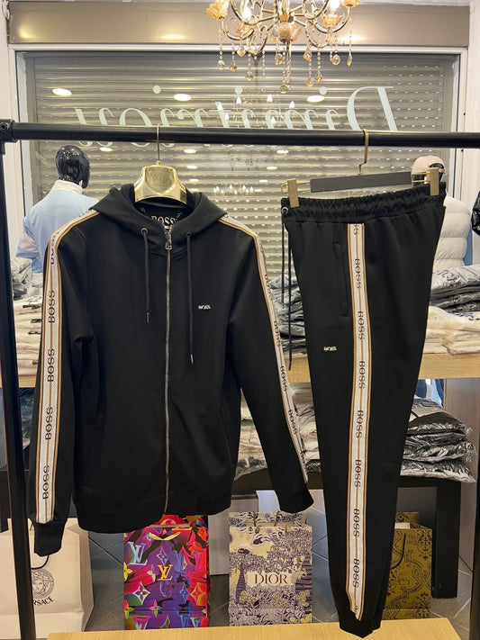 Σετ Φόρμα Boss Μαύρο Tracksuit 3Α