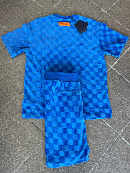 Velvet Σετ 3Α L.V Μπλέ