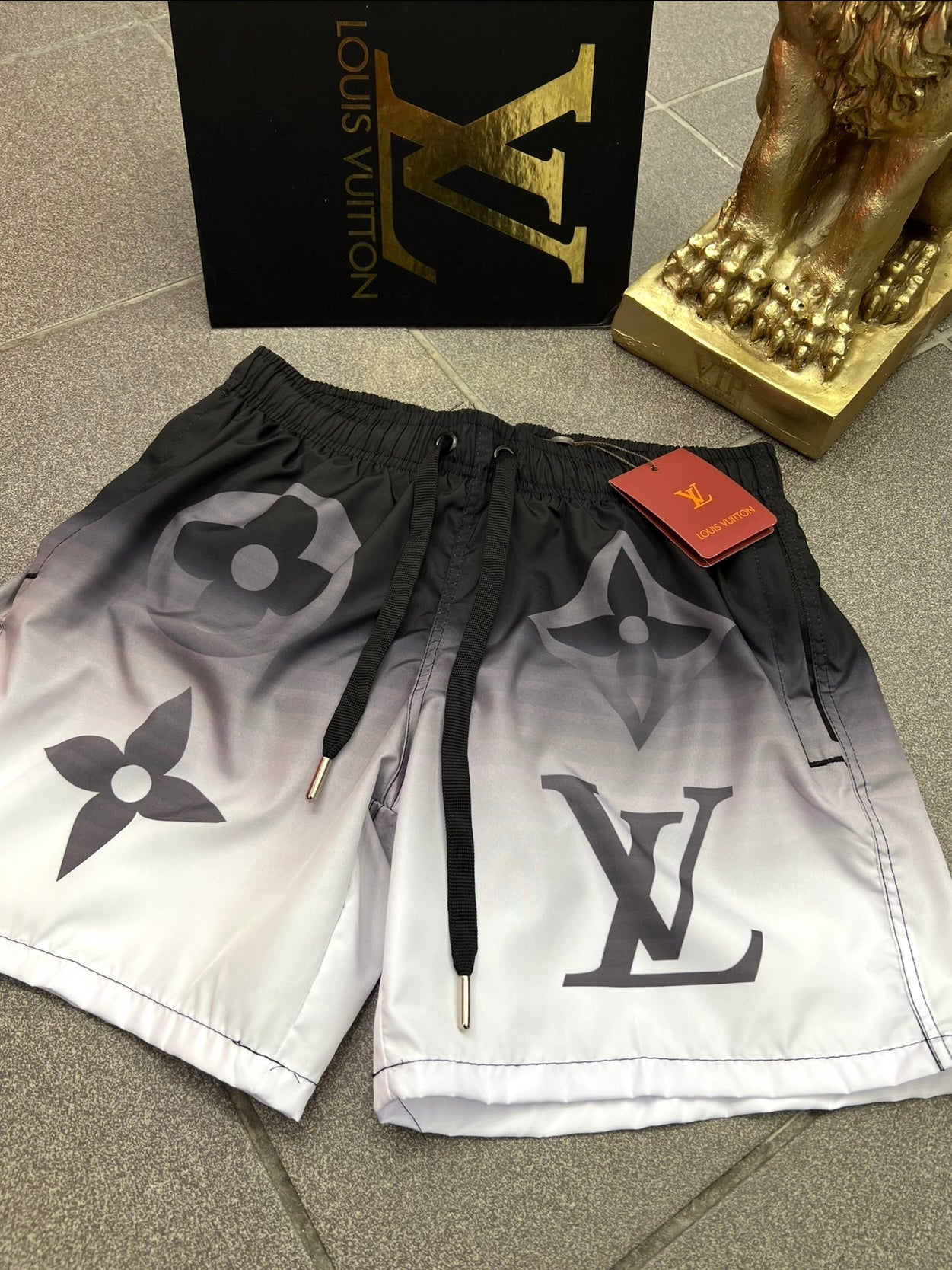 LsVn Μαγιό Black/Grey Swimwear