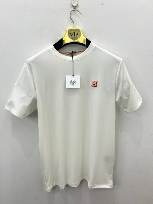 T-Shirt 3A Λευκό Hermes Silk