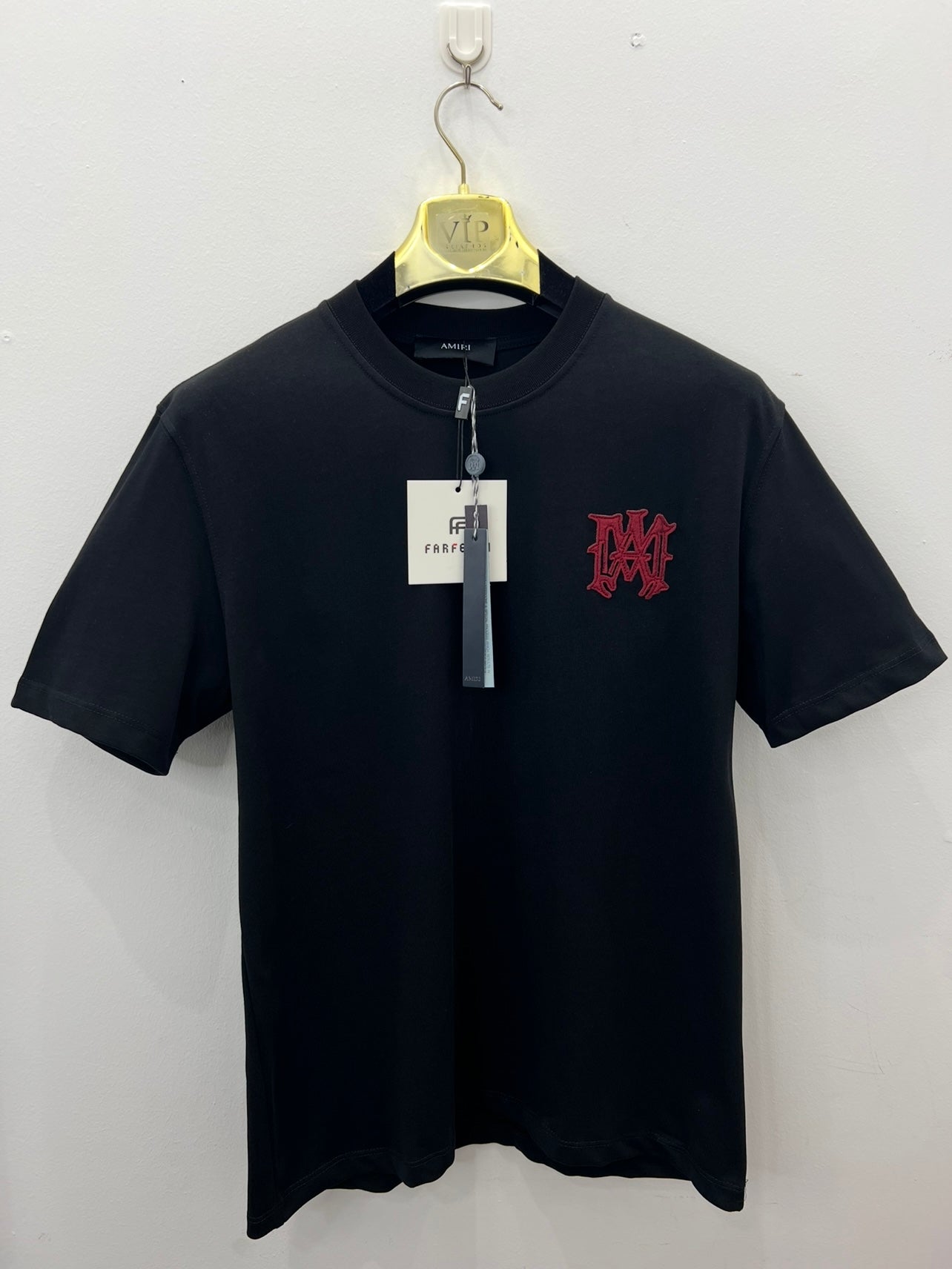 T-Shirt 3A Μαύρο Amiri Hollywood