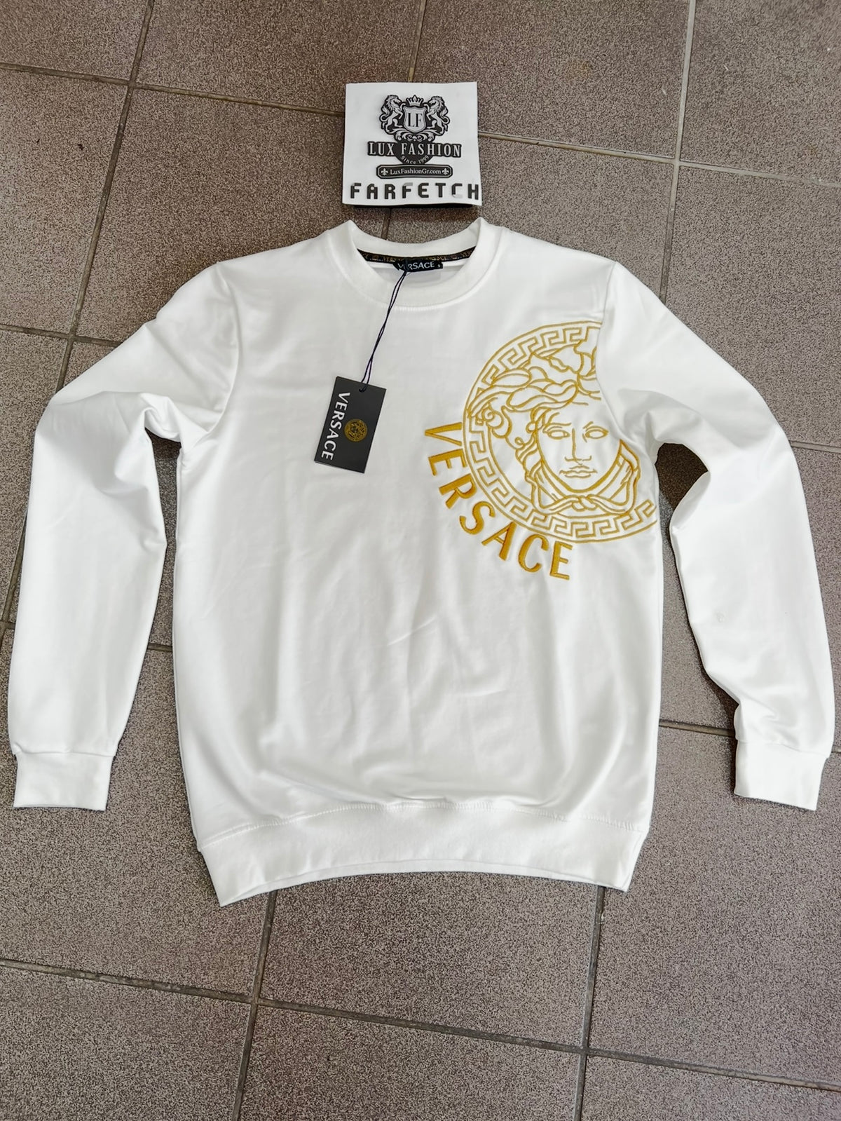 Μπλούζα Versace LongSleeve Άσπρη