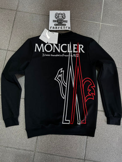 Μπλούζα Moncler LongSleeve Μαύρη