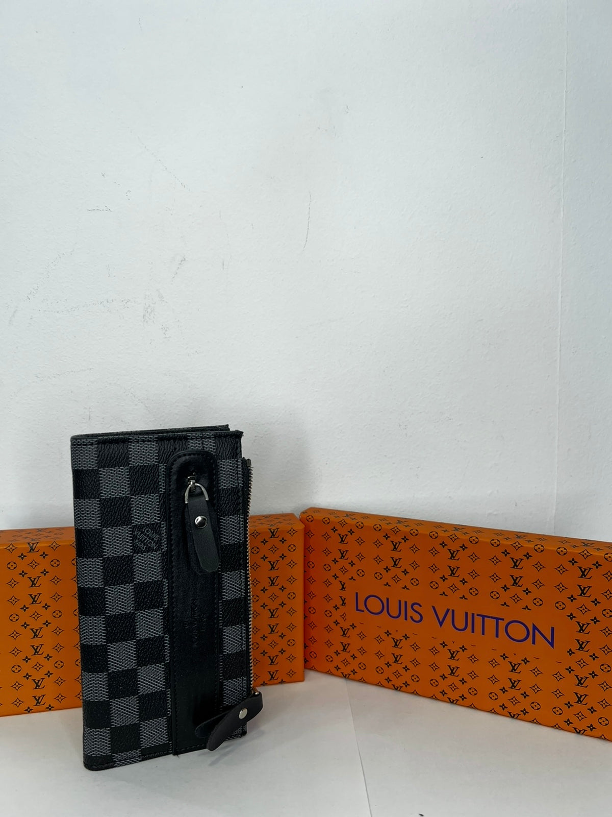 Leather Πορτοφόλι Ls.Vn Γκρί Multiuser