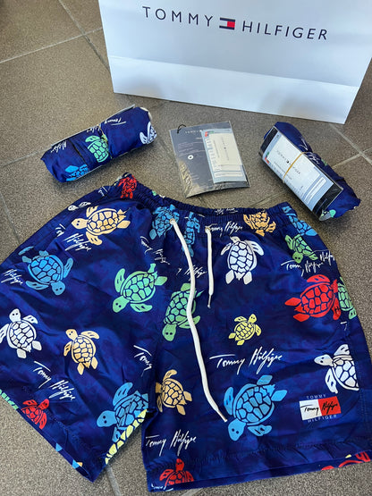 Μαγιό Tommy Hilfiger Μπλέ