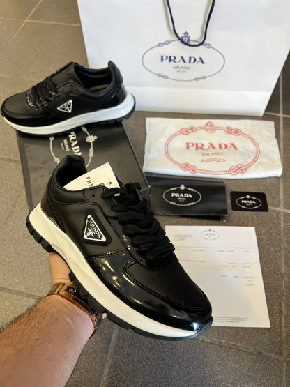 Prada Sneaker Loustrin Μαύρο
