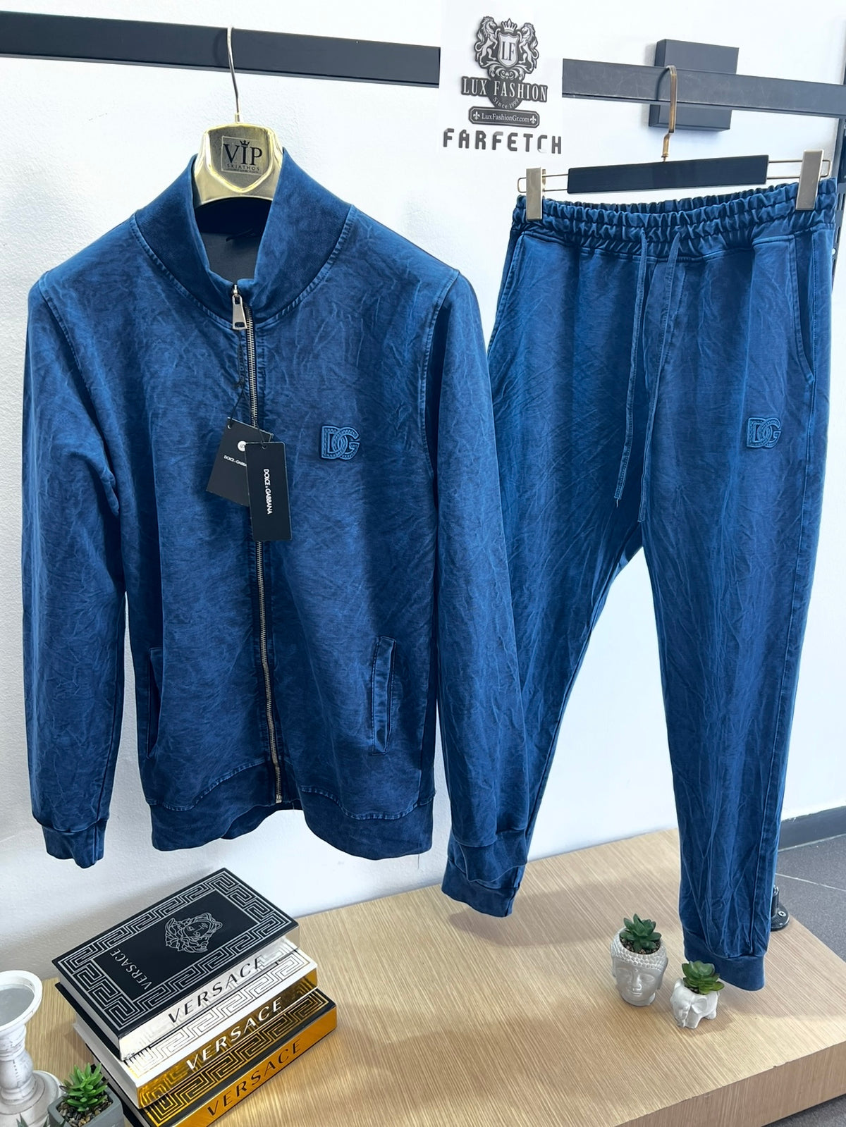 Σετ Dolce Gabbana Jean Μπλέ Tracksuit Athletic