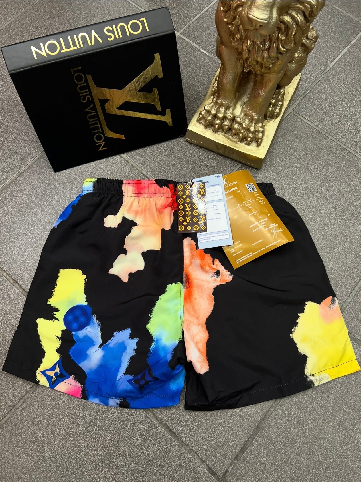 LsVn Μαγιό Black/Rainbow Swimwear