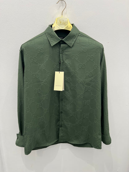 Πουκάμισο Gucci Λαδί