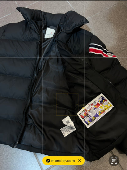 Jacket Μαύρο Moncler Μπουφάν Line