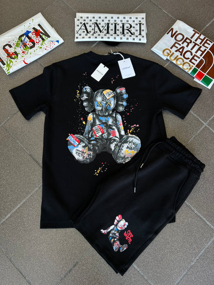 Σετ Over 3Α Off White Μαύρο