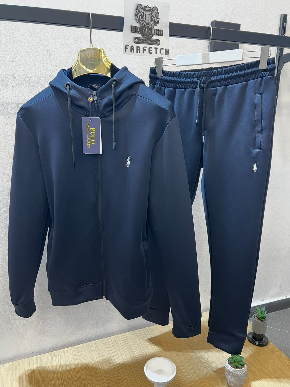Φόρμα Ralph Lauren Dry Fit Tracksuit Μπλέ Σκούρο