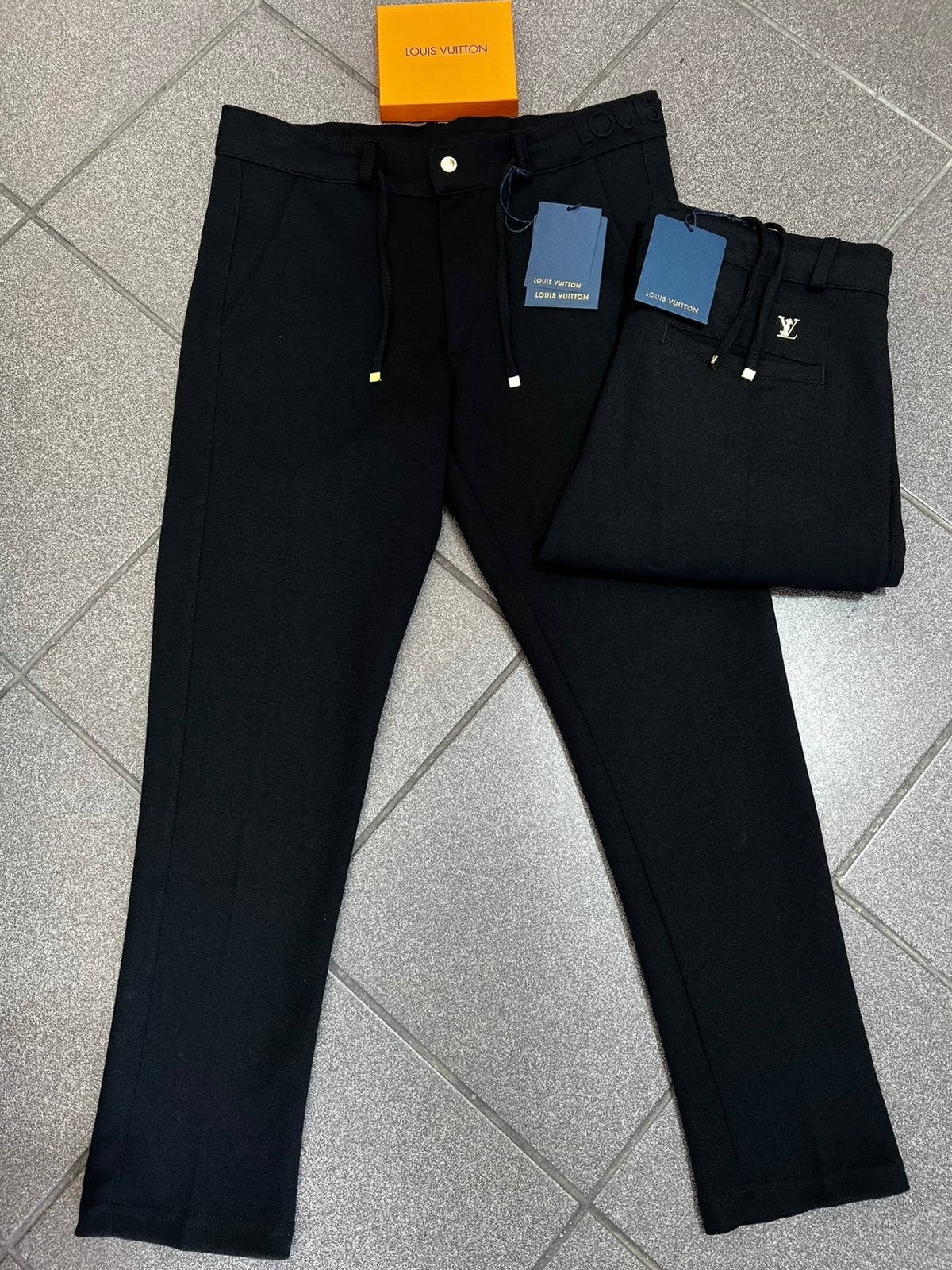 Παντελόνι L.Vuitton Μαύρο Chino