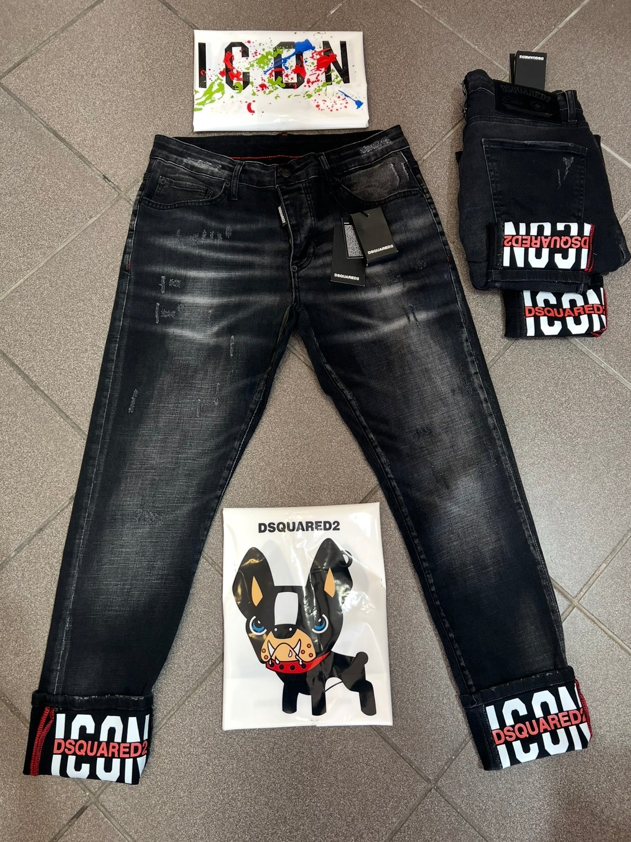 Jean Παντελόνι Dsquared 2 Sky Grey