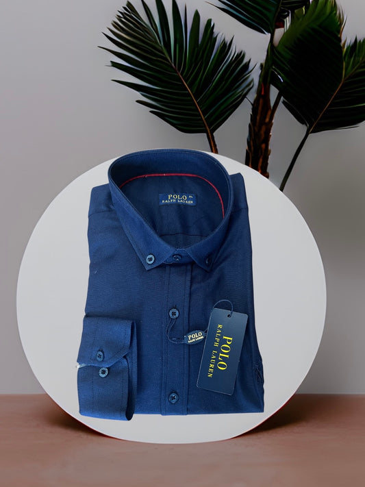 Navy Πουκάμισο Ralph Lauren Oxford
