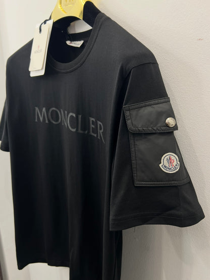 Moncler Cargo 3A T-Shirt Μαύρο