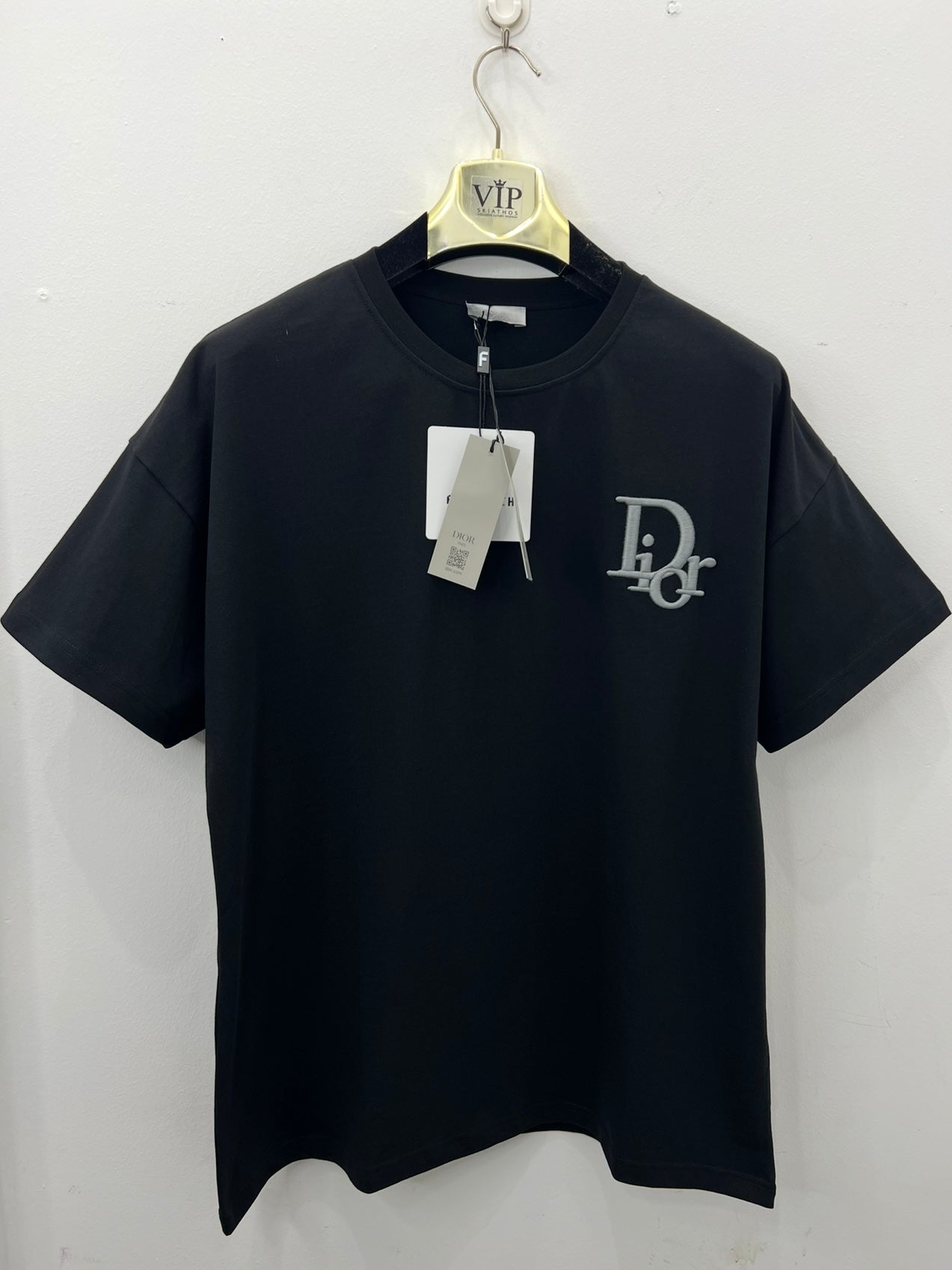 3A C.Dior T-Shirt Oversized Μαύρο