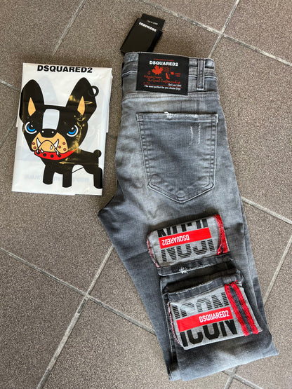 Jean Παντελόνι Dsquared2 LightGrey