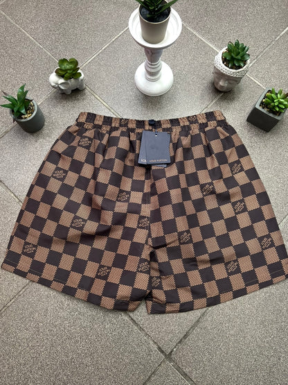 3A Μαγιό LsVn Damier Brown Swimwear