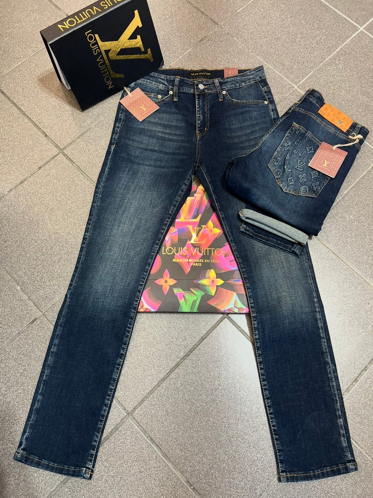 Jean Παντελόνι LsVn Classic Navy