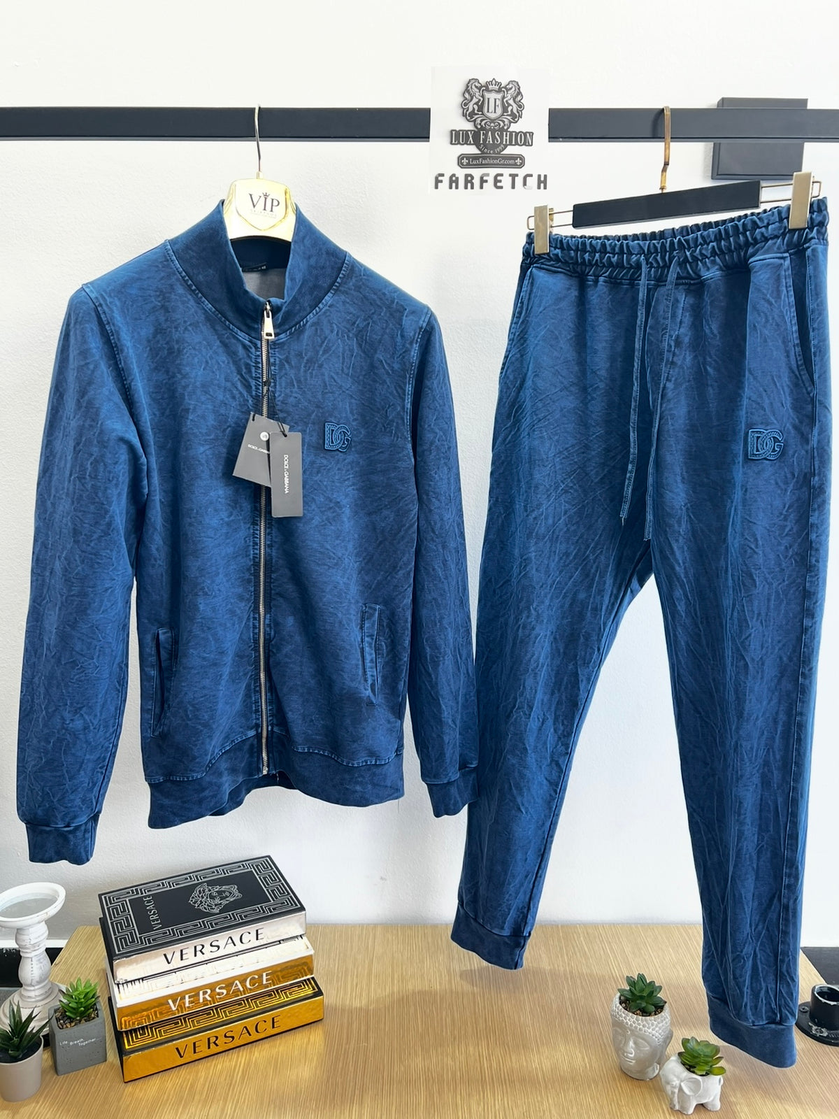 Σετ Dolce Gabbana Jean Μπλέ Tracksuit Athletic