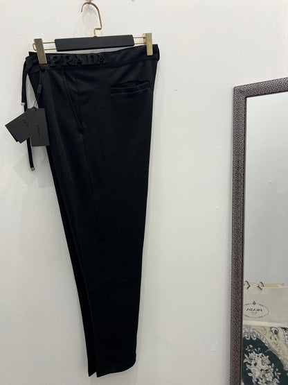 Παντελόνι Chino Prada Μαύρο