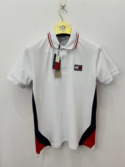 3A Polo Άσπρο Tommy Hilfiger Pique