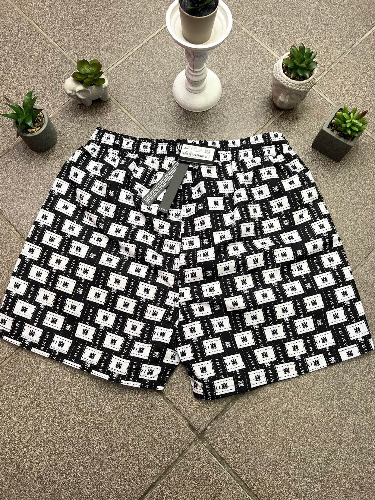 3A Μαγιό Amiri Black/White Swimwear