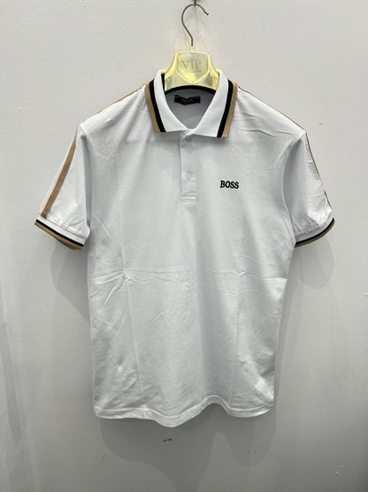 Μπλούζα Boss Polo Άσπρη