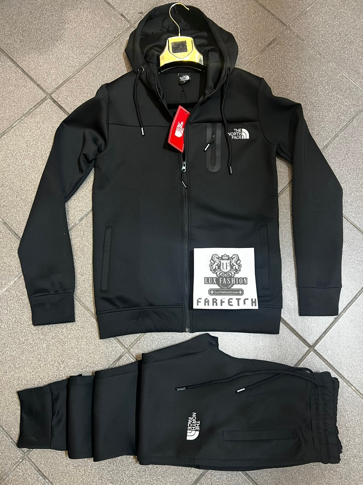 Φόρμα North Face Dry Fit Tracksuit Μαύρο