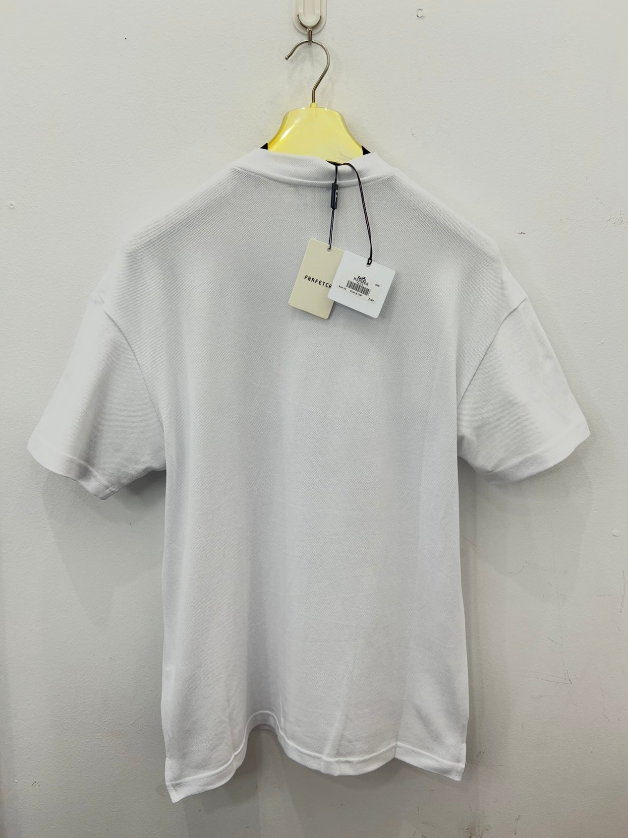 T-Shirt 3A Άσπρο Hermes Pique