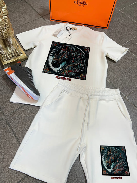 Hermes 3A Summer Σετ Velvet S26 Λευκό