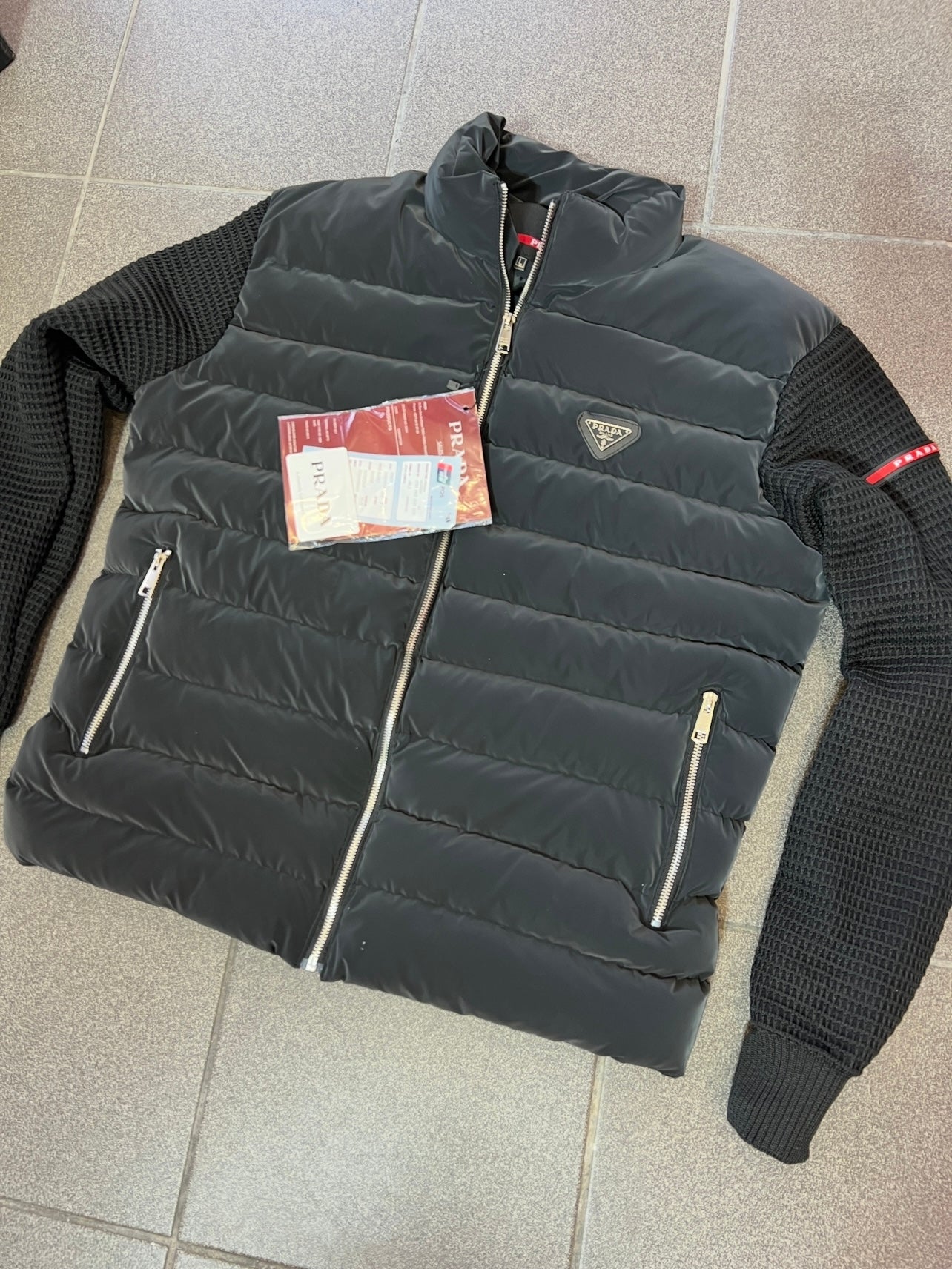 Puffer Μαύρο Prada 3Α Jacket