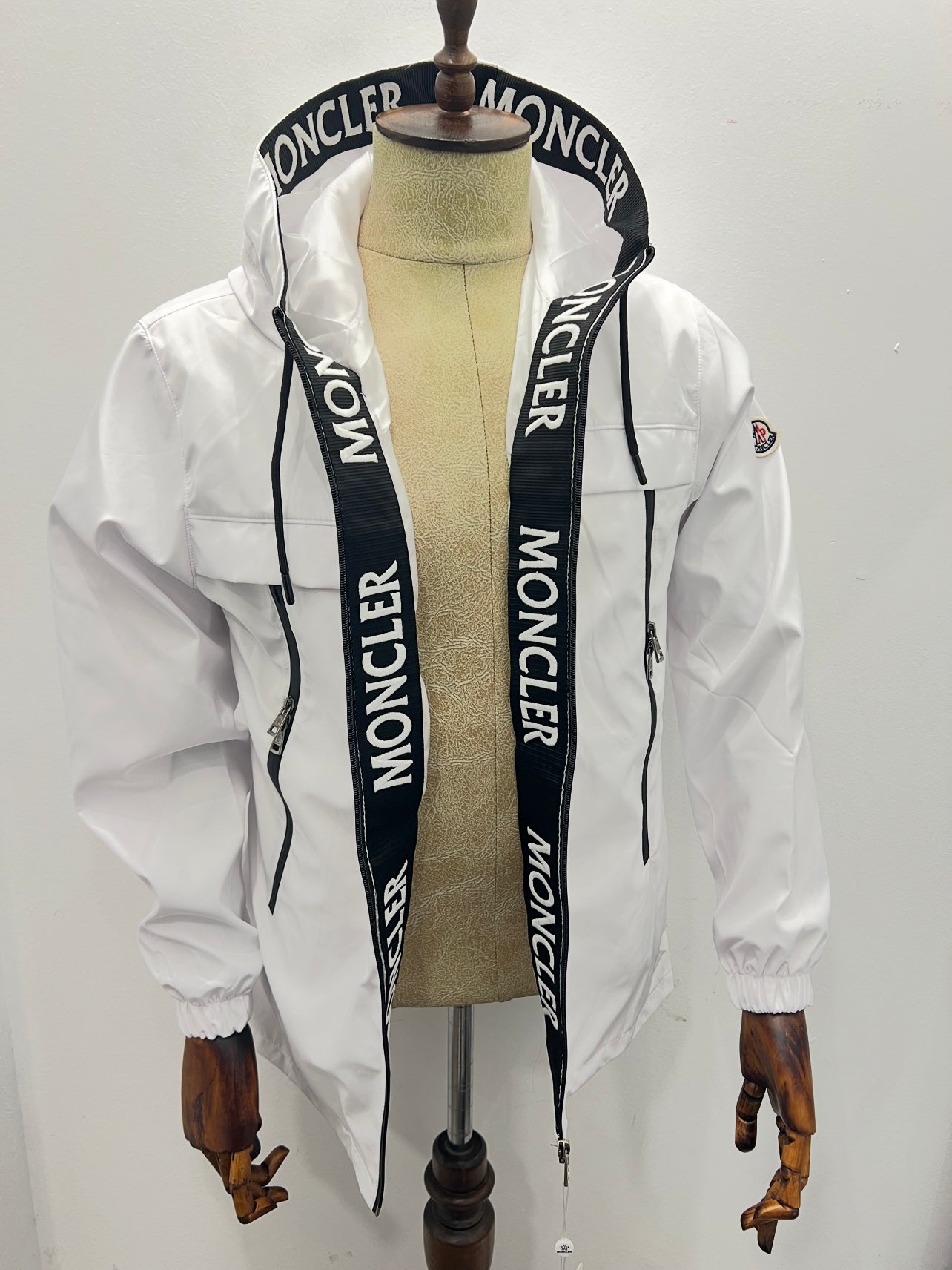 Moncler WindProof Jacket Άσπρο