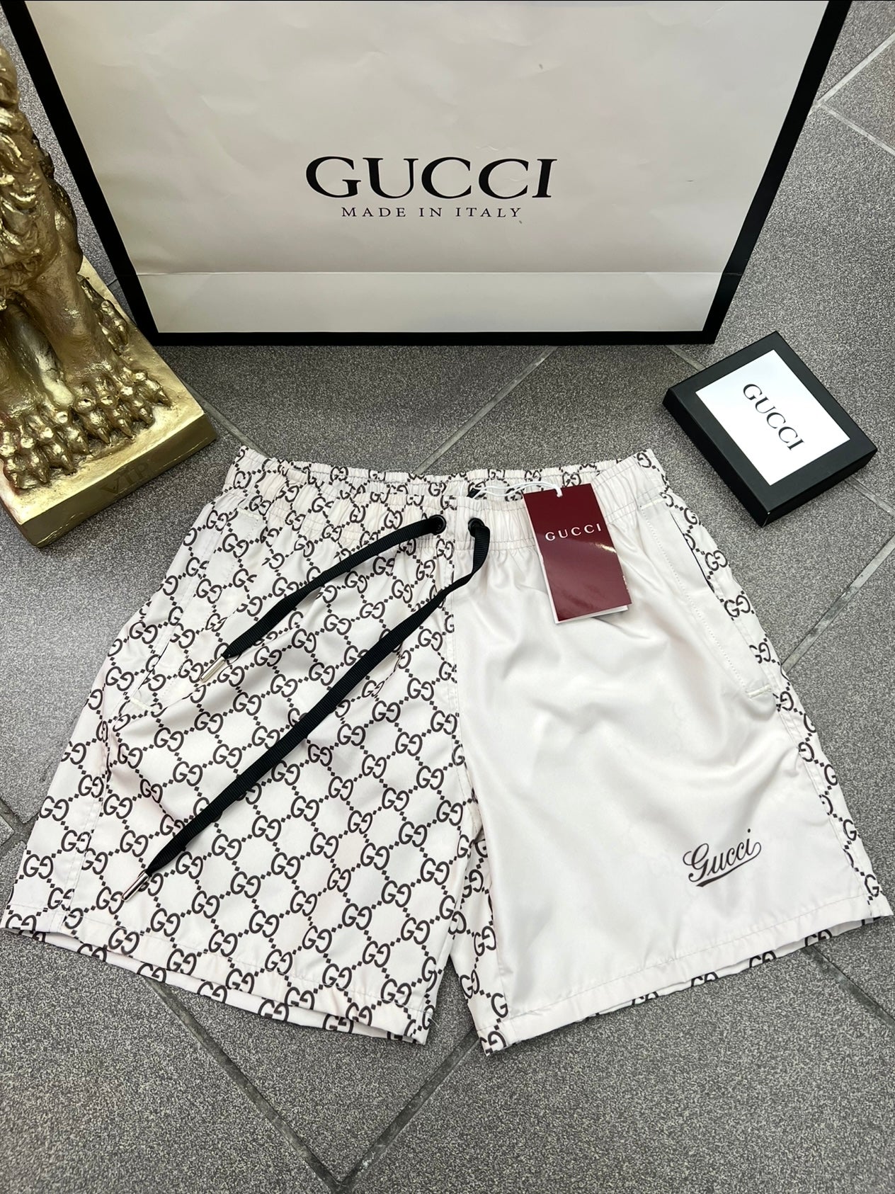 Gucci Μαγιό Cream/Beige Swimwear