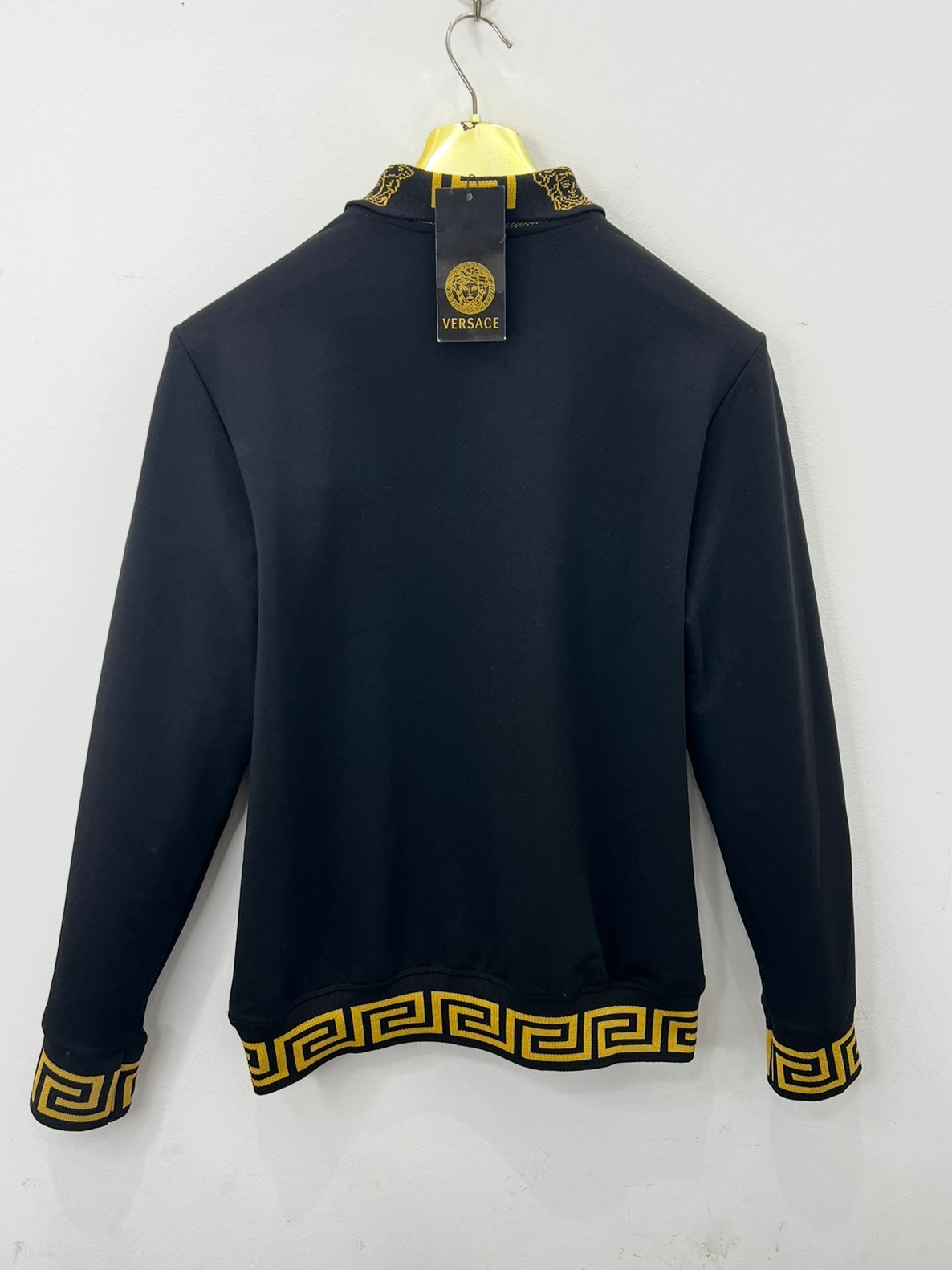 3A Polo Versace Longsleeve Μαύρο