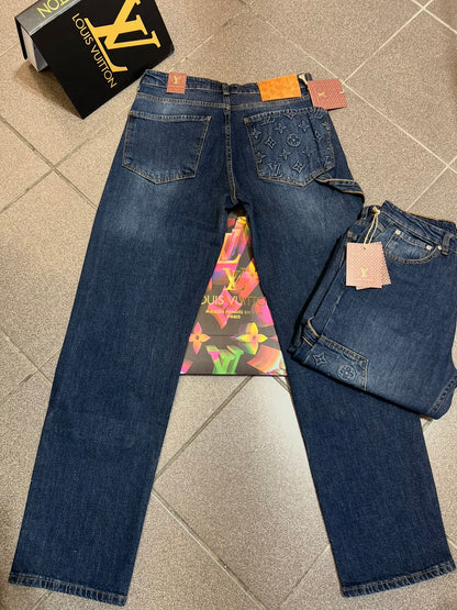 Jean Παντελόνι LsVn Denim Blue Buggy