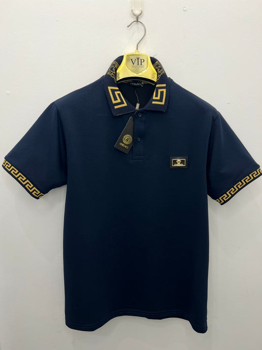 Polo Μπλούζα 3A Versace Μπλέ