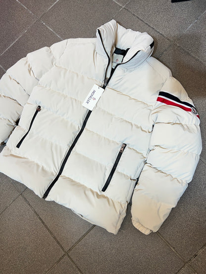Jacket Μπέζ Moncler Μπουφάν Strip