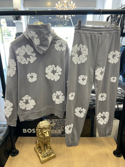 Σετ Φόρμας Denim Tears The Cotton Wreath Over Size Γκρί