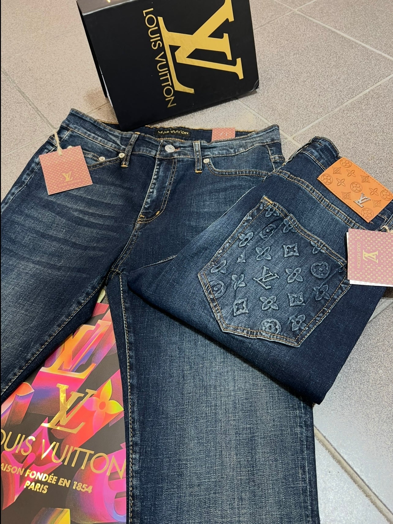 Jean Παντελόνι LsVn Classic Navy