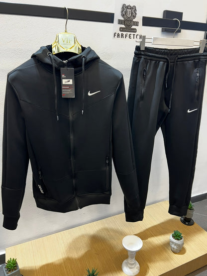 Φόρμα Nike Teck Dry Fit Tracksuit Μαύρο