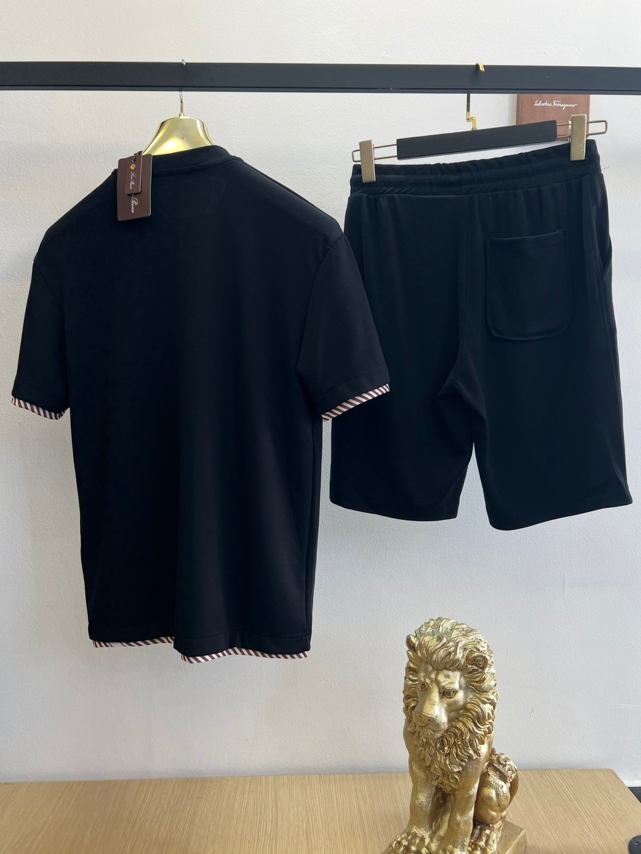 Summer Σετ 3Α Loro Piana Μαύρο Silk