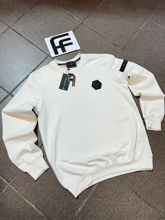 Philip Plein Άσπρη Long Μπλούζα