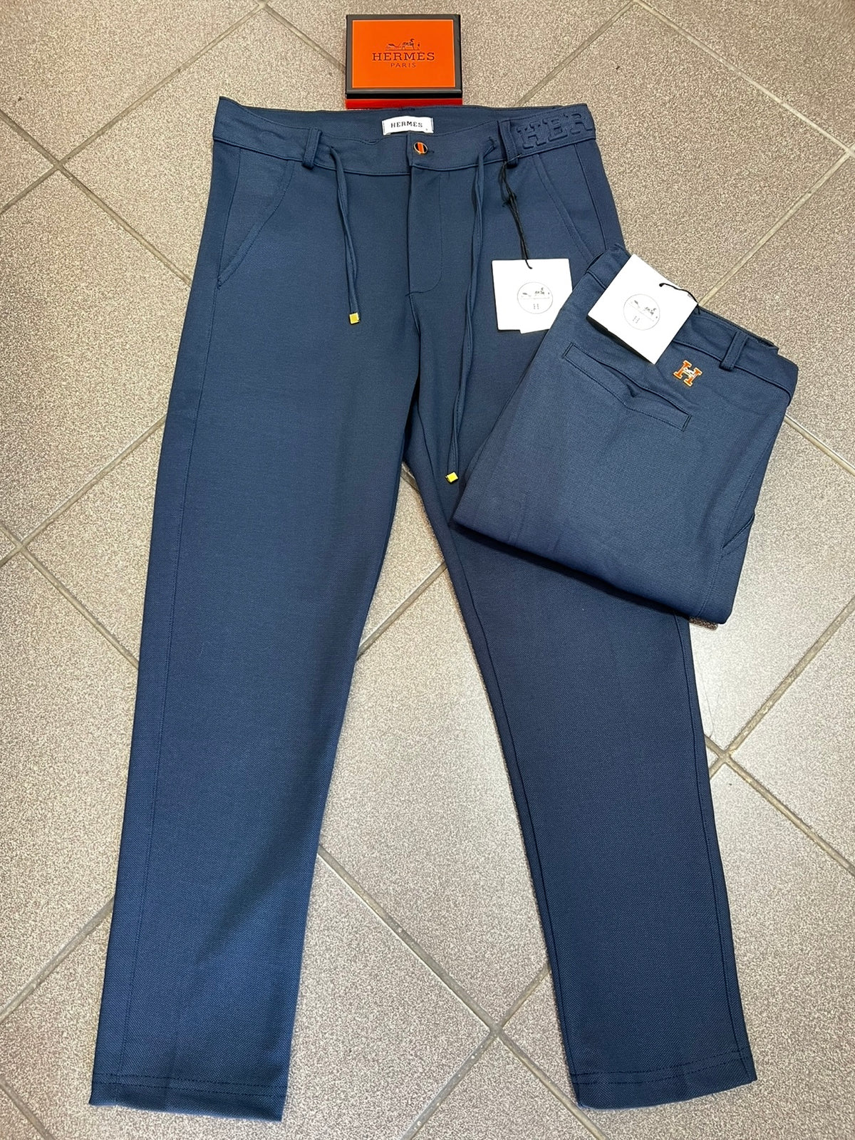 Παντελόνι Hermes Μπλέ Chino
