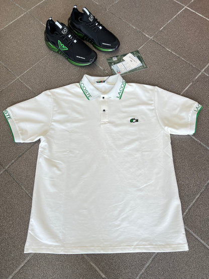 Polo T-Shirt Μπλούζα Lacoste Λευκή