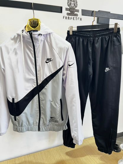 WindProof Nike Tm Tracksuit Σετ Άσπρο